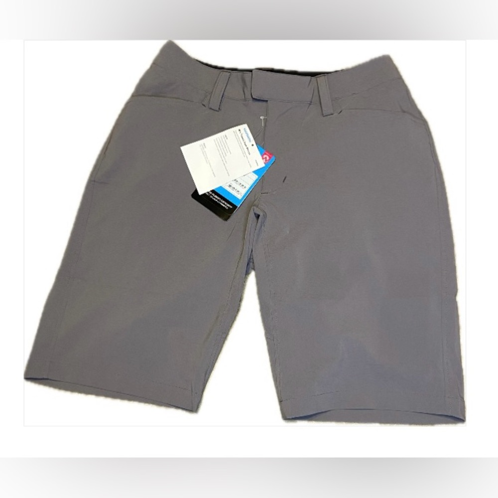 🚲NWT Shimano transit path shorts. Women’s Medium. Gray. 11” inseam.